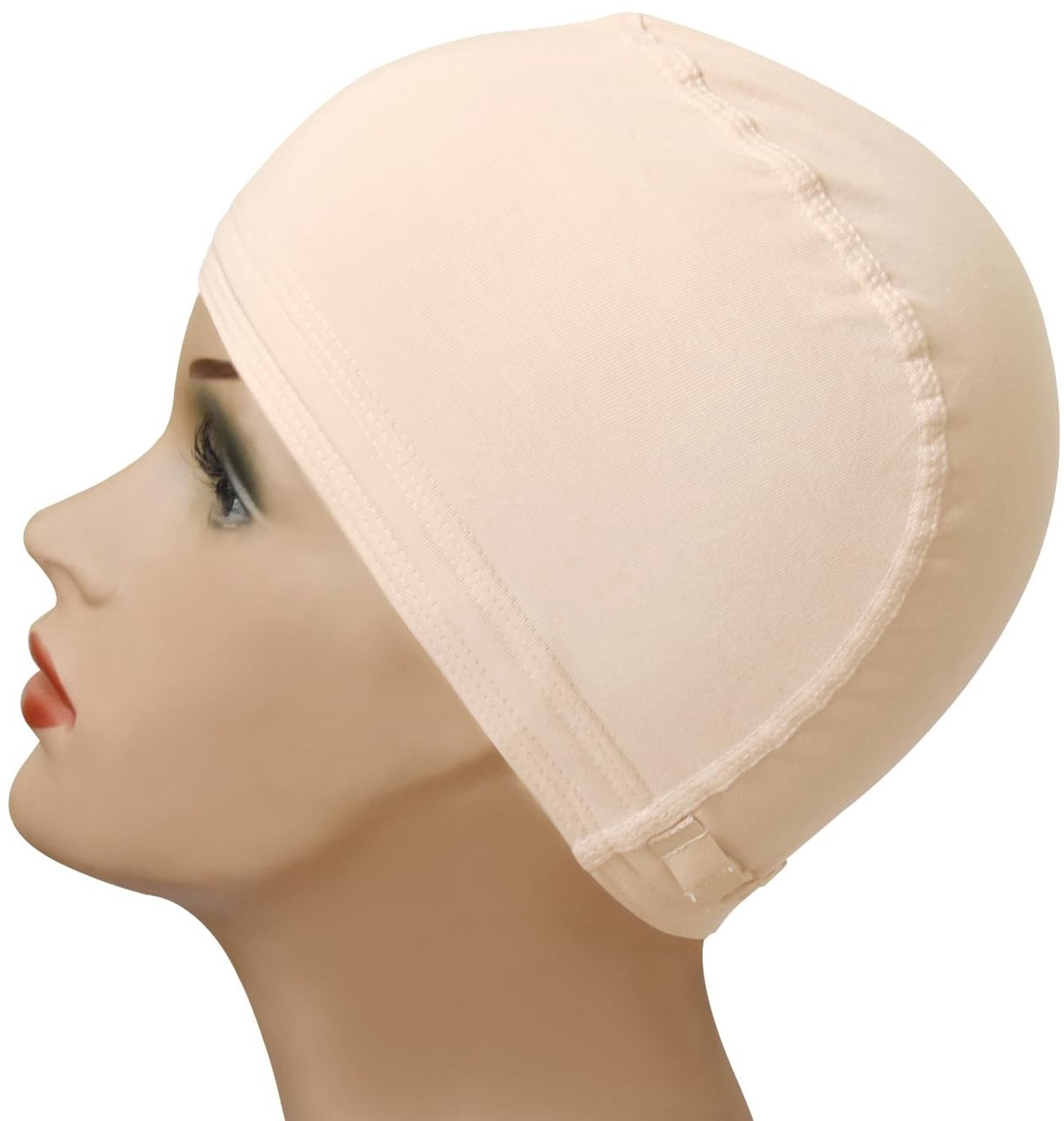 Comfortabele Bamboo Fiber Pruikcap met Verstelbare Band