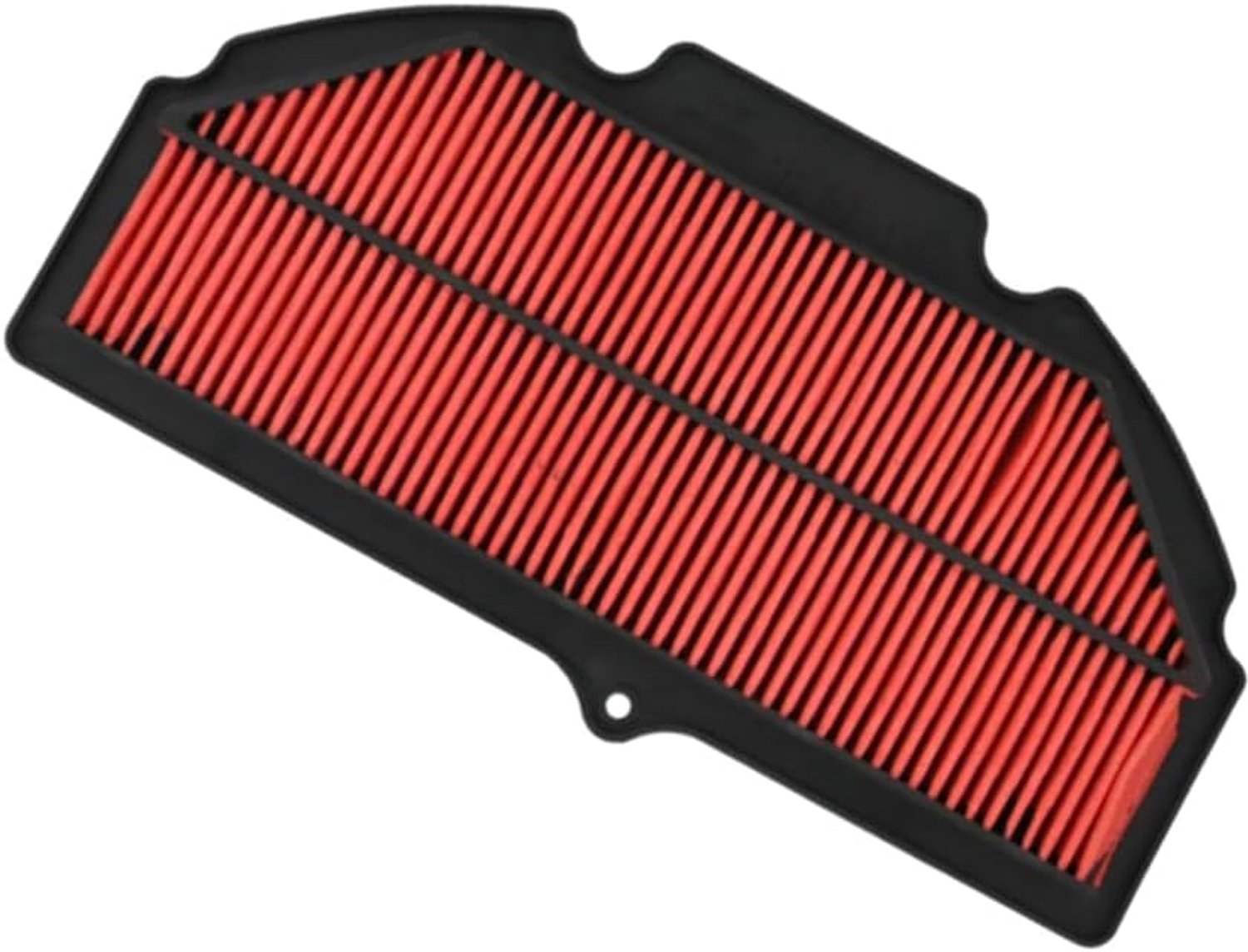 Luchtfilter, motor luchtfilter luchtfilterreiniger, rode luchtfilter vervanging met filterpapier compatibel met Suzuki GSX-R1000, 13780-47H00