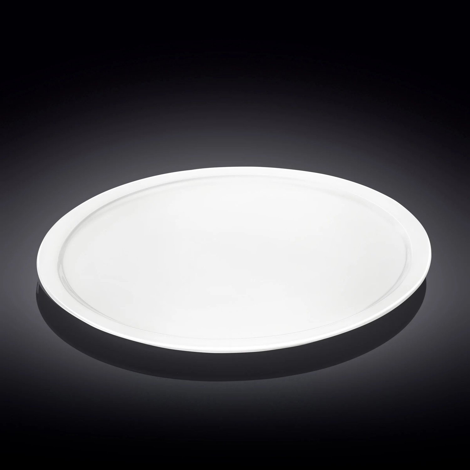 Wilmax England Pizzabord 35.5 cm Porselein Wit WL-992618/A