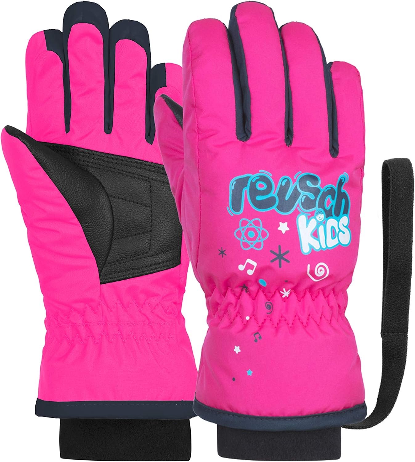 Reusch Kinder Skiwanten Fleece Manchet Roze