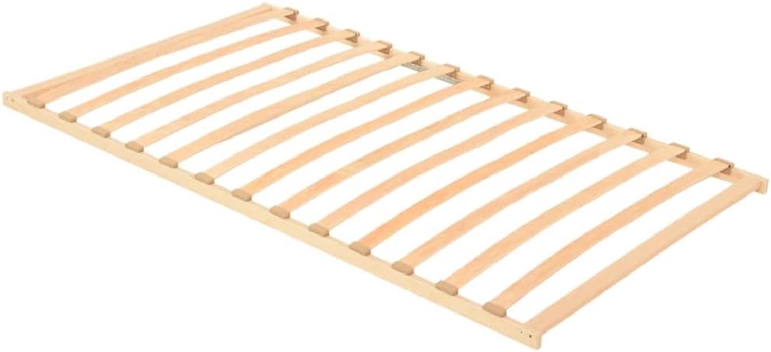Bed, tweepersoonsbed, lattenbodem met 13 latten, 120 x 200 cm, geschikt voor familiekamers