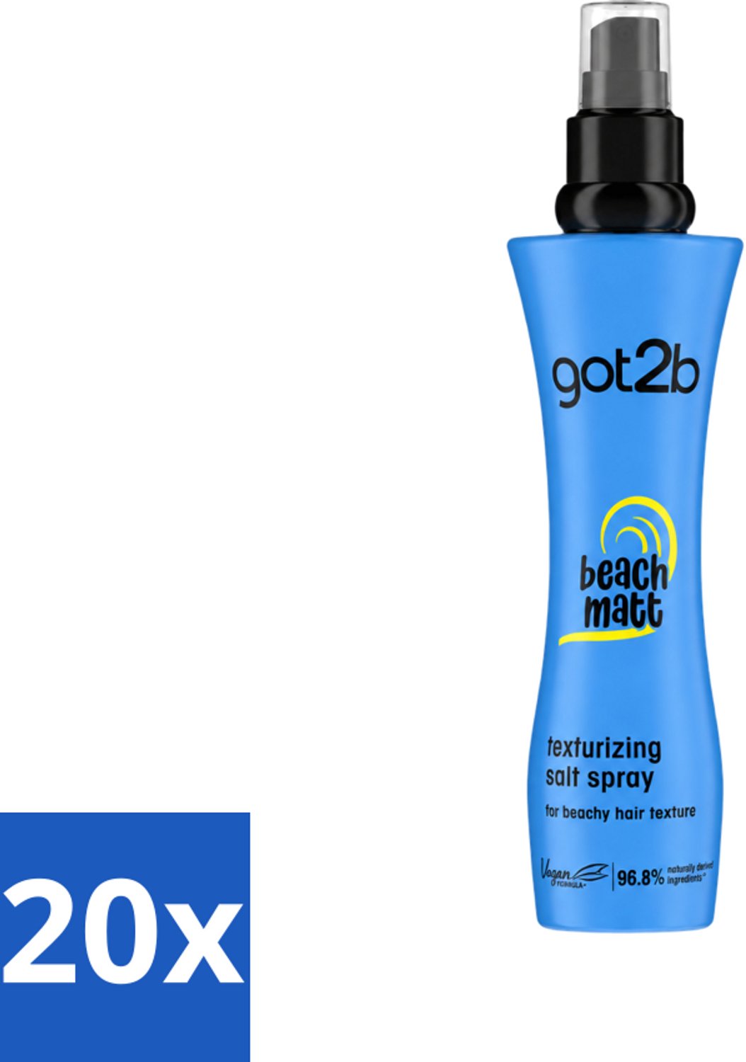 20 x Got2B - Salt Spray - Beach Babe - 200 ml - Voordeelverpakking - 20 stuks