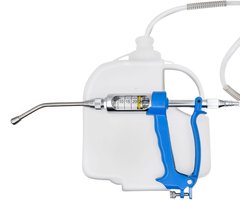 Continu Drench Gun, 30ml Verstelbare Metalen Voeden Dispenser, Vee Geneeskunde Doseer Tool voor Vee, Schapen, Varkens