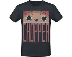 One Piece Chopper - Eyes Heren T-shirt - zwart - L