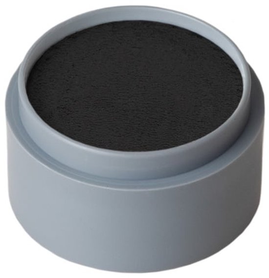 Potje met zwarte Grimas watermake-up, 15 ml.