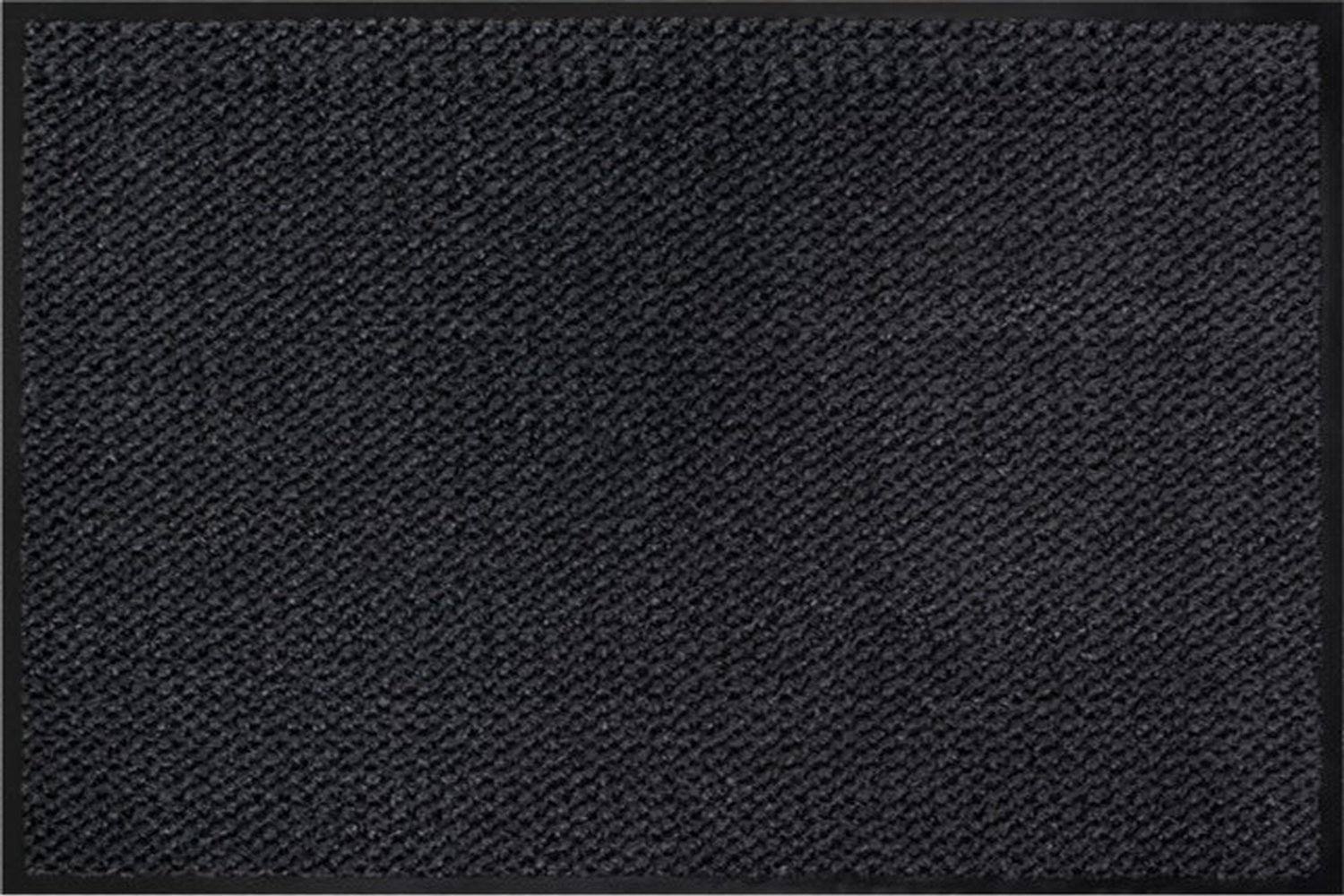 Vintag Schoonloopmat 120 × 80 cm – Grote Deurmat voor Binnen – Antraciet