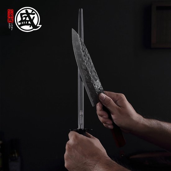 Messenslijpstaaf - Ronde staaf - 40 cm - Gemagnetiseerd — afbeelding 3