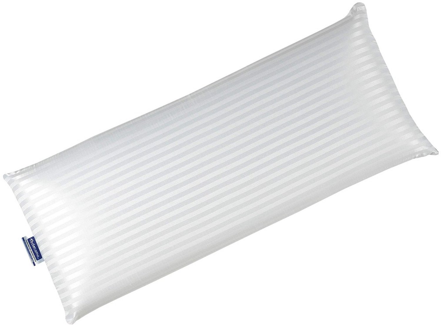 Duraxl Traagschuim hoofdkussen - Anti-huismijt - 120 cm - Platina stof Wit