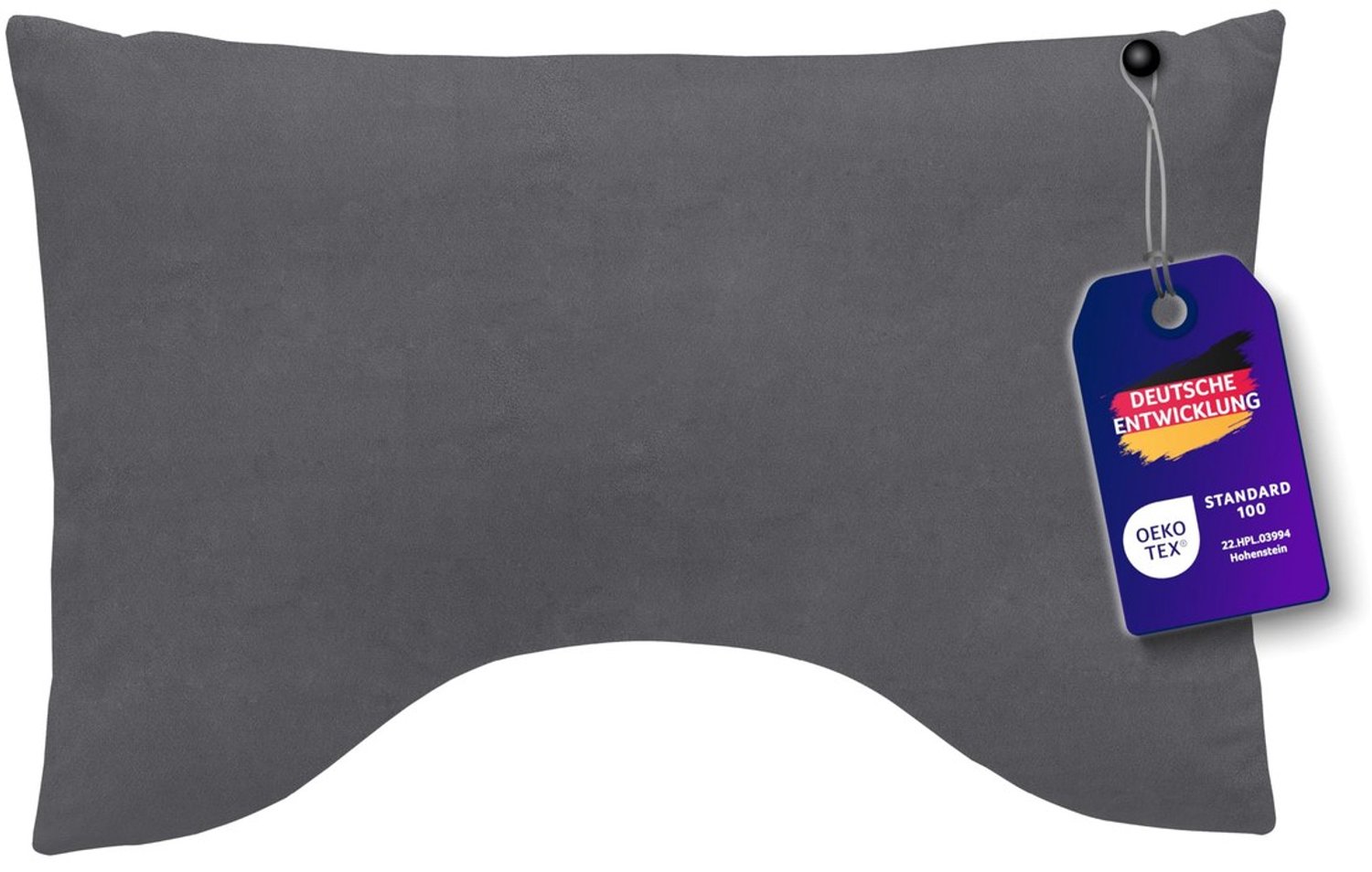 Duraxl Hoofdkussen - Ergonomisch - 40 x 60 cm - Grijs