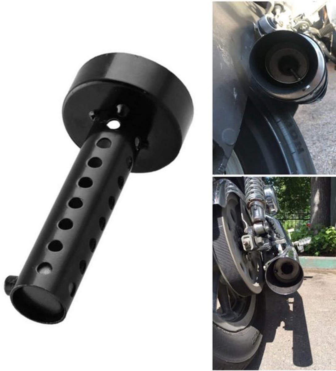 Dailygoods- Uitlaat 60mm Universeel - Uitlaatkan - Baffle - Silencer