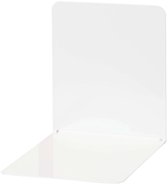 MAUL Boekensteunen staal 14 x 12 x 14 cm wit
