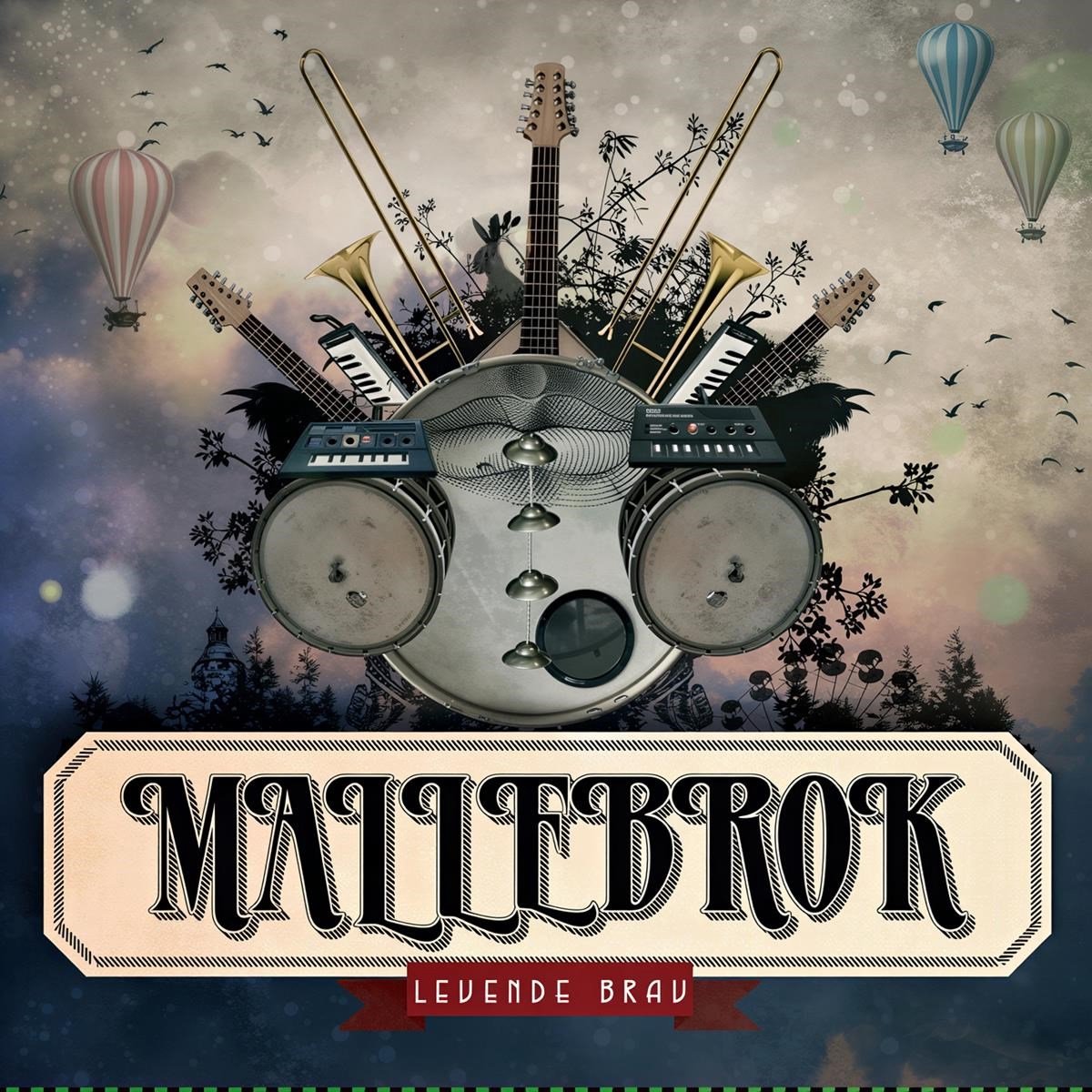Mallebrok - Levende Brav (CD)