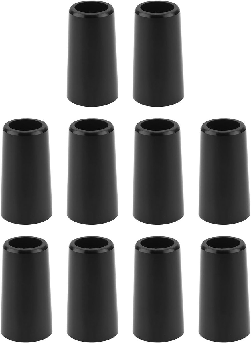 10 stuks 0.355 inch tapertips voor golfclubs - Ferrules voor staal en graphite schachten, upgrade voor betere prestaties
