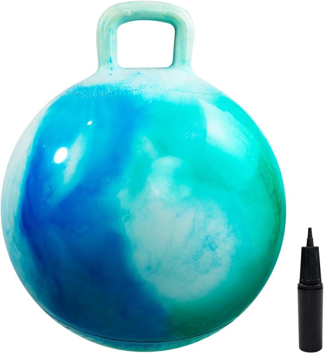Opblaasbare springbal van 55 cm voor kinderen van 8 tot 12 jaar - ShopVlot