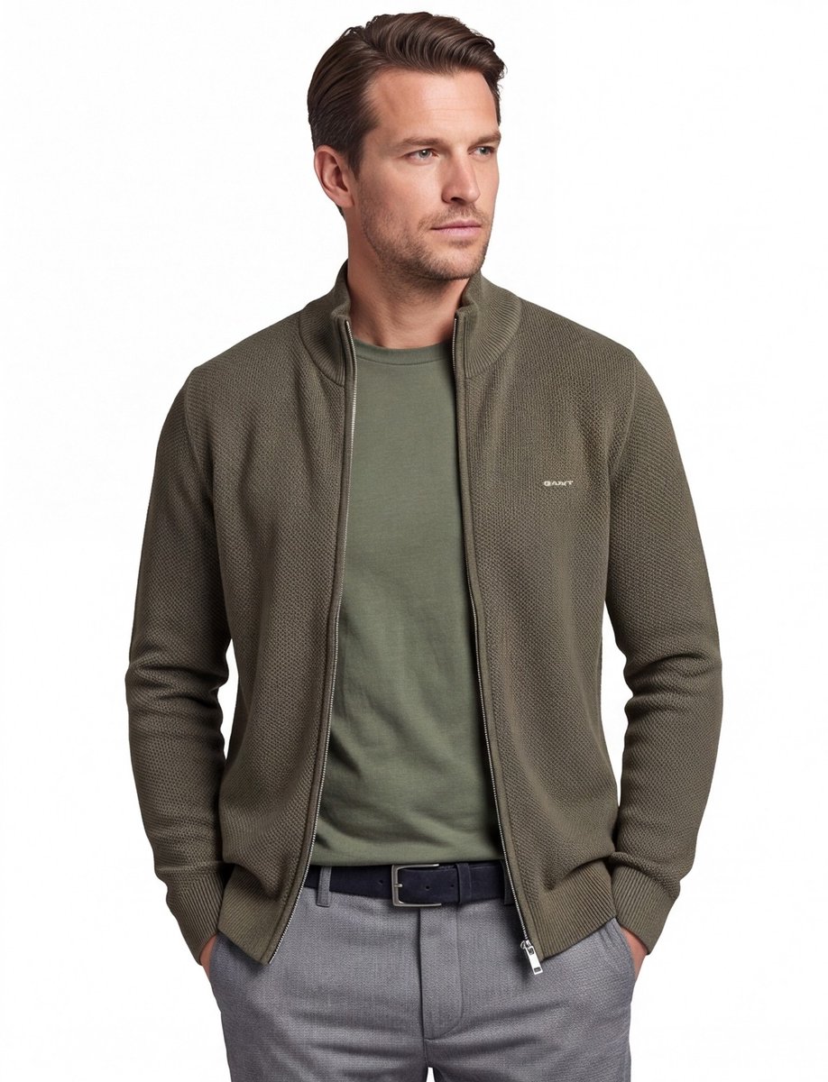 Gant vest groen