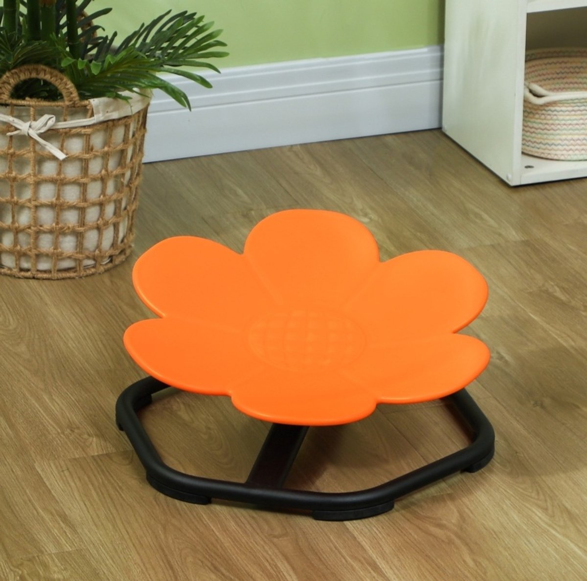MODFU - Sensorische Kinderstoel - Draaibaar - Kunststof - Oranje