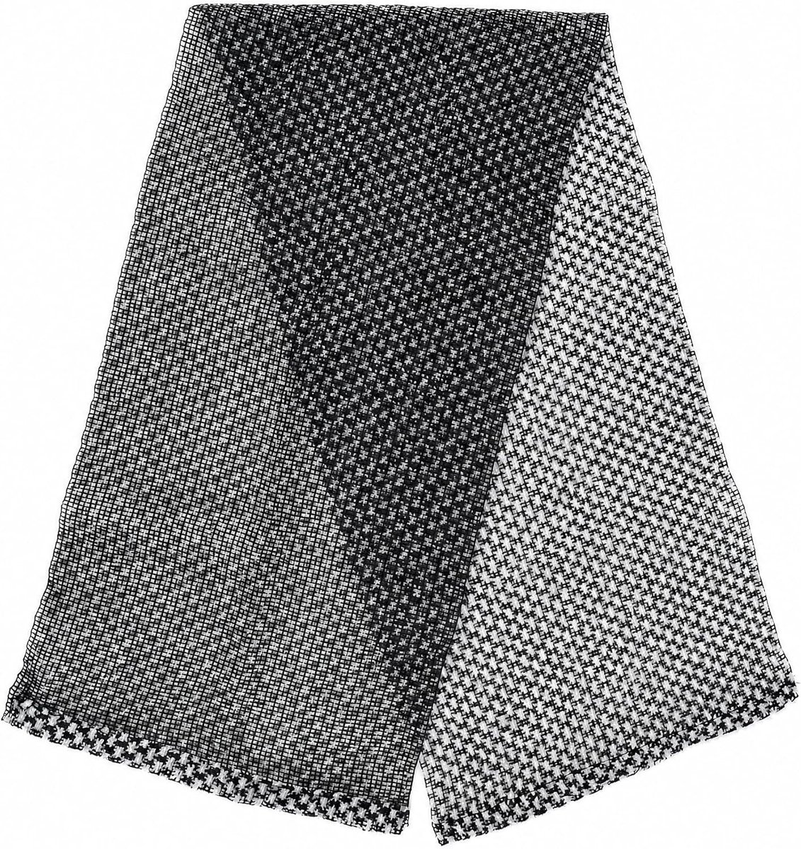 Duurzame Peeling Douchehanddoek van Nylon, Zwart, 100 cm - Sneldrogende Lichaamsmassage Accessoires voor Dames en Heren