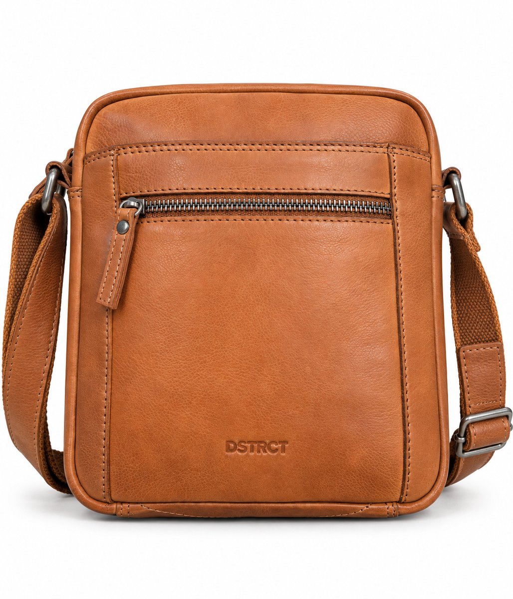 DSTRCT Astana Road Crossbody Schoudertas L - Camel
