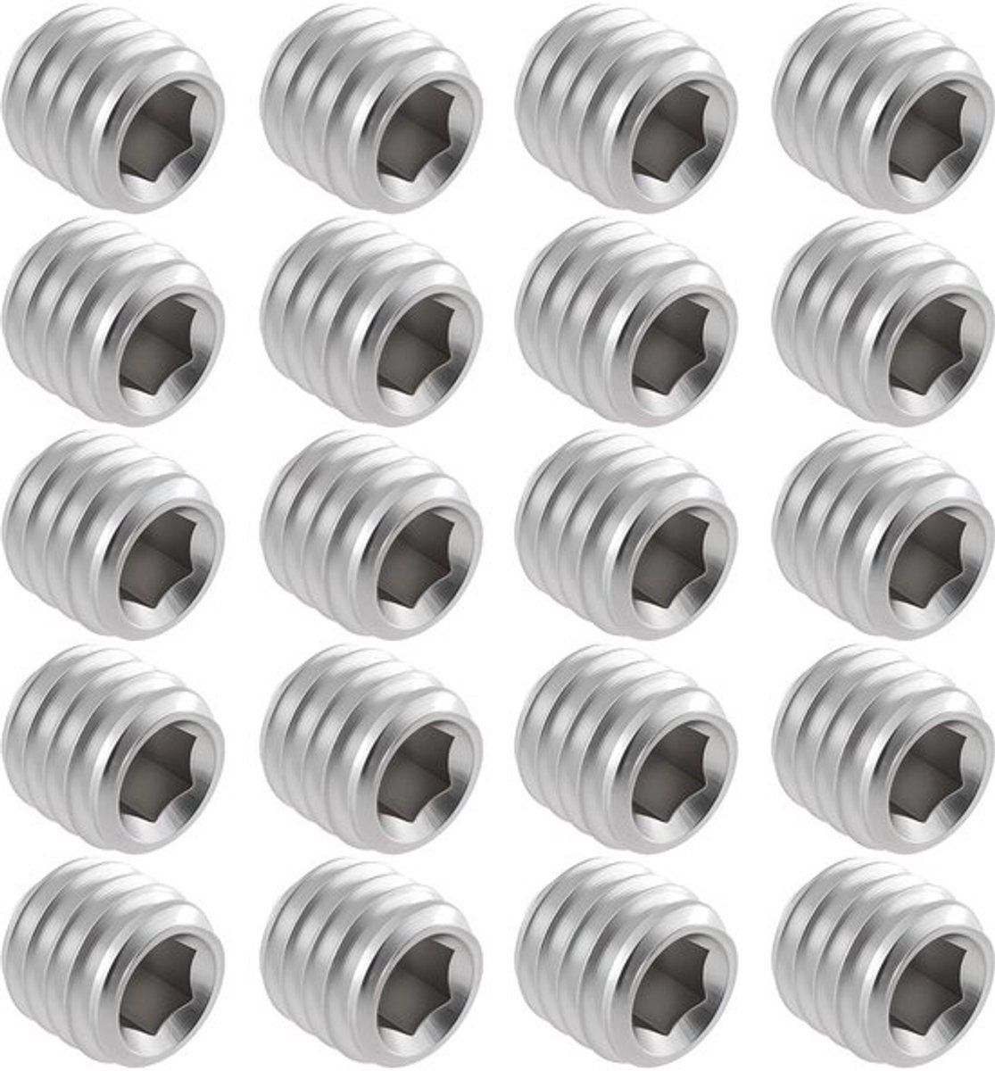 Dailygoods- Antenne Schroeven 20 Stuks - 10#-32 x 3/16 - Compatibel met Wilson
