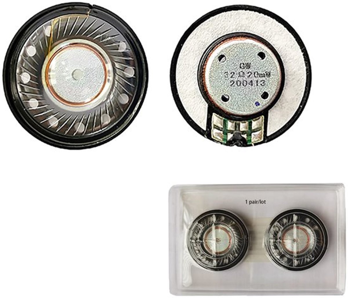 OmGoods - Dailygoody - Vervangende Luidsprekers - 40mm Drivers - Hoogwaardige