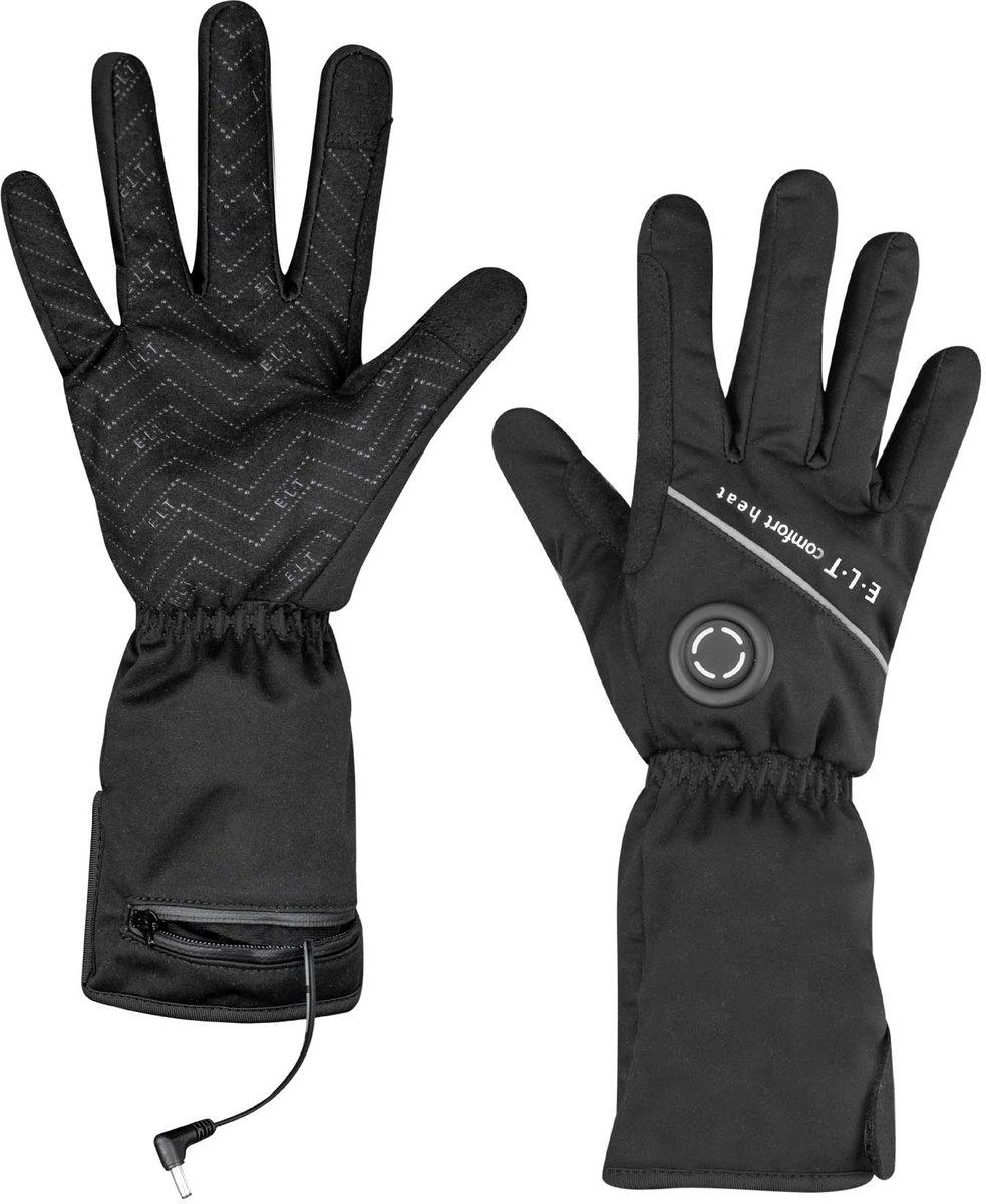 E·l·t Verwarmde Paardrijhandschoen E·l·t Comfort Heat Zwart - L