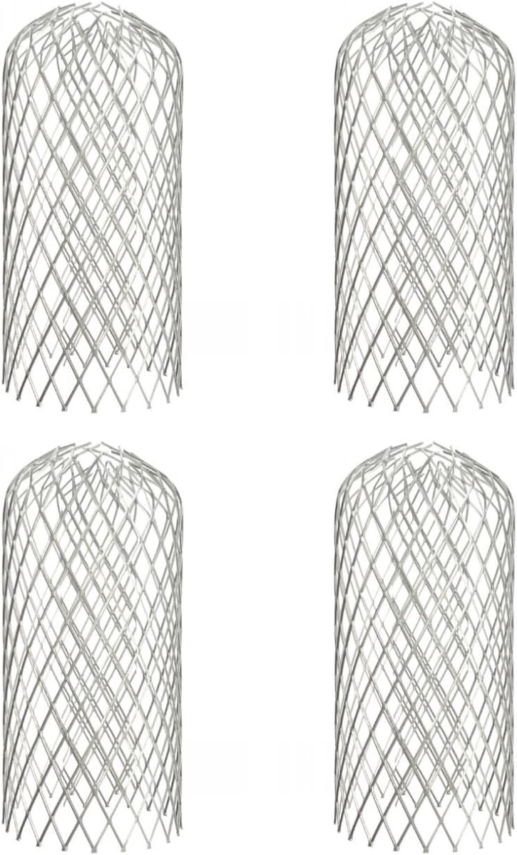 Flexibele Split Metal Mesh Gootbeschermers voor Ronde en Vierkante Afvoerpijpen, Bladbescherming en Filter voor Afvoeren en Gootsystemen