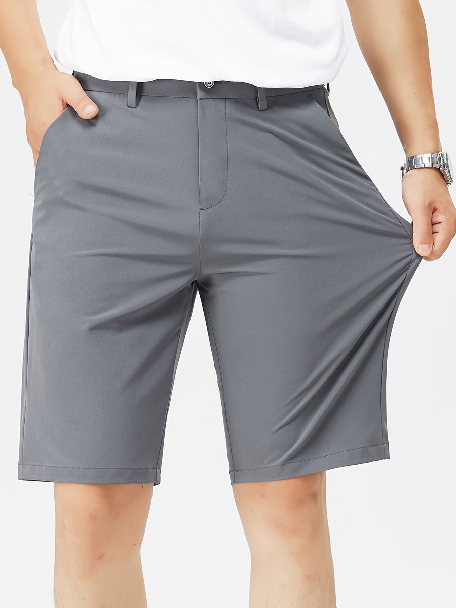 Currero Korte Broek Heren Golfbroek Spijkerbroek met Zakken Volwassenen Jongens Shorts XXS Zwart