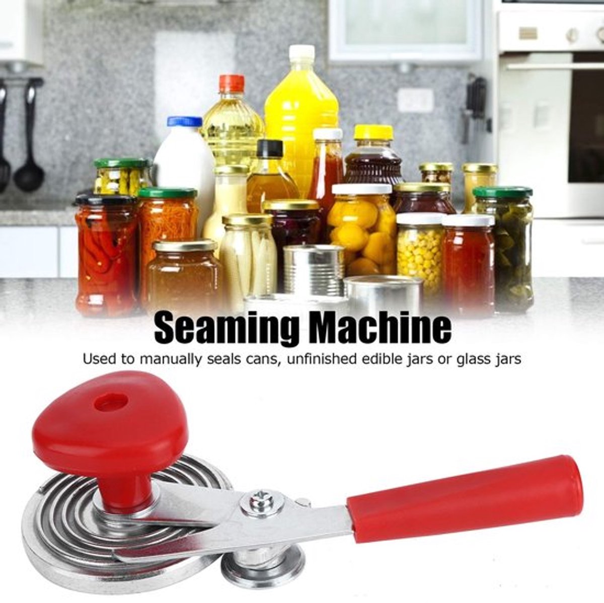Dailygoody - Handleiding Blik Sealer - Vacuüm Blik Sluitmachine - Duurzaam en