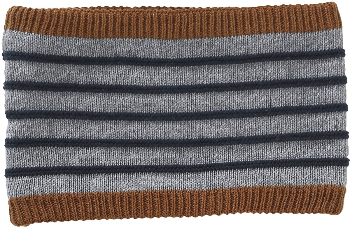 Vertbaudet Set voor babyjongen met marineblauw mutsje + snood + wanten