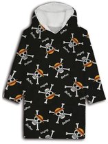 One Piece Hoodie Fleecedeken Straw Hat - Kids (7-14 jr)- Polyester (One Size)