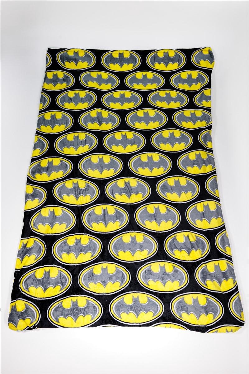 Batman fleece plaid 180 x 200 cm - polyester Multicolor