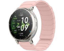 22 mm magnetische siliconen armband voor Amazfit Active Max/Bip 6/Bip 5 - ShopVlot