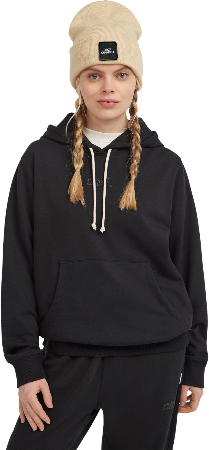 2025 O’Neill Dames Essentials Script Hoodie Out Zwart