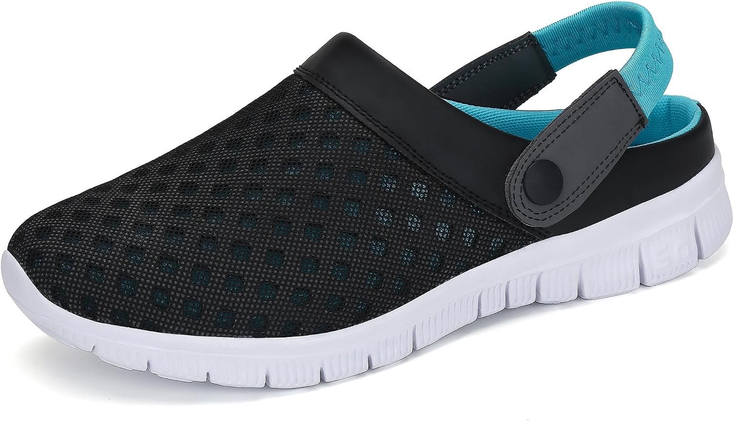 SAGUARO Zomer, uniseks, ademende klompen, platte pantoffels, mesh slippers, muffin drag slippers, outdoor strandschoenen, antislip holle sandalen