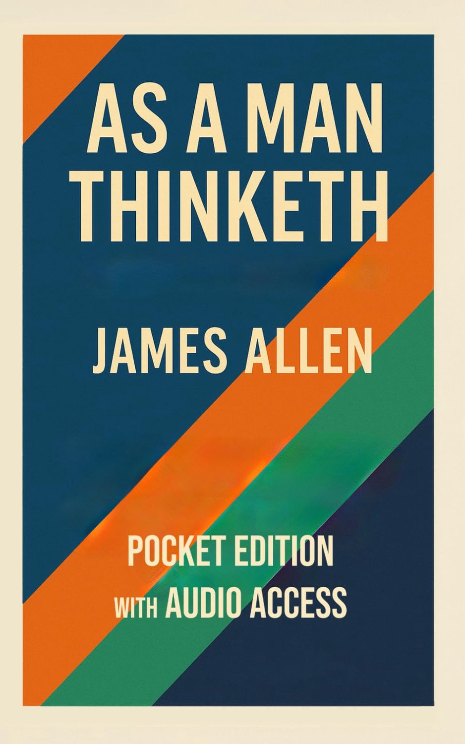 Pocket editie As A Man Thinketh - met audio toegang - inspirerende levenslessen - vergroot je mindset - ShopVlot