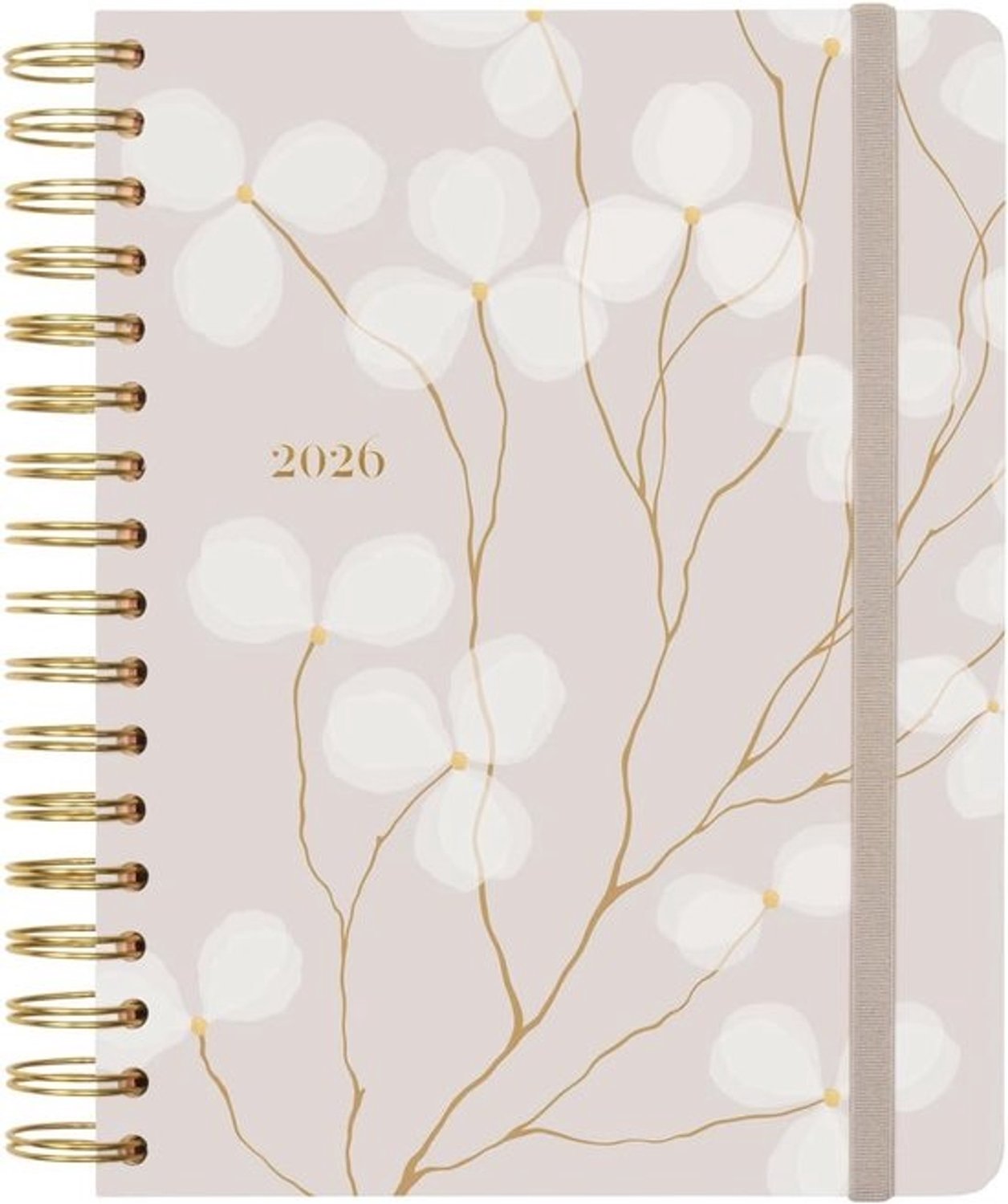 Planner 2026 - Jaarplanner - Agenda - Om te plannen - Horizontaal weekoverzicht - 155x217 mm - Vera