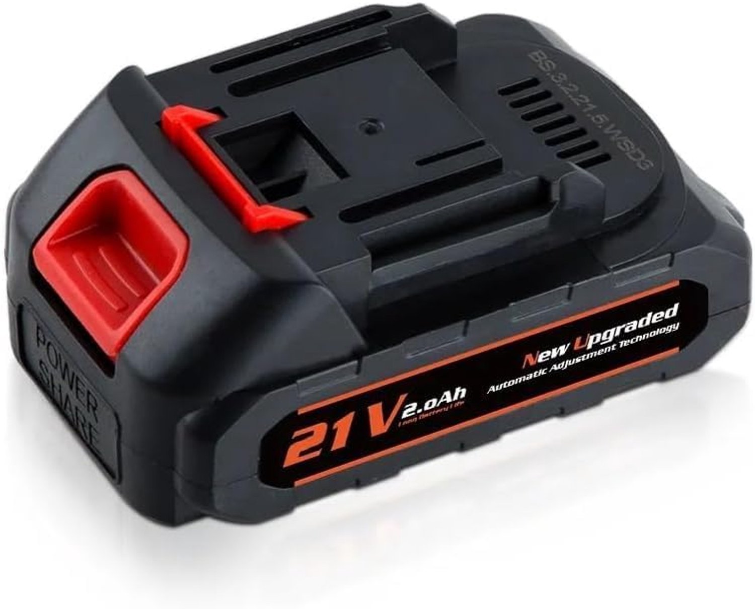 Vervanging voor lithium-ion-accu voor elektrisch gereedschap, 2000mAh 10C high-rate discharge lithium-ion batterijen voor draadloze takkenscharen accu