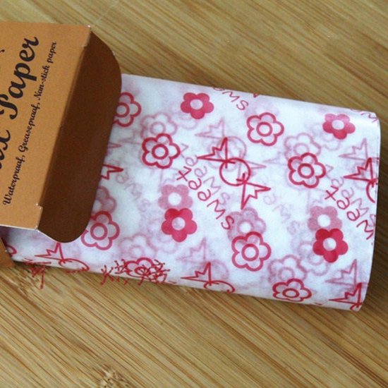 50 stuks / partij wax food grade papier | Paper Food Wrappers 1 United States — afbeelding 3