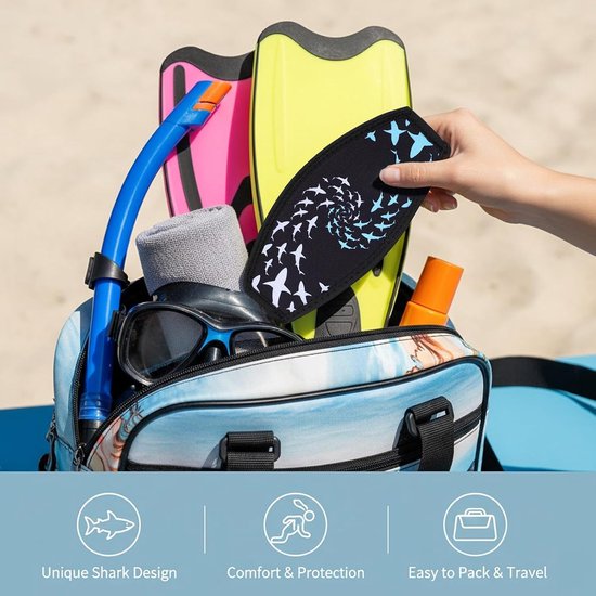 2 Stuks Neopreen Duikmaskerband Dubbel Gelaagde Haarbeschermer voor Snorkelmaskers Universele Maat Scheurvaste Strap Cover voor Duiken Watersporten Geschikt Mannen Vrouwen — afbeelding 4