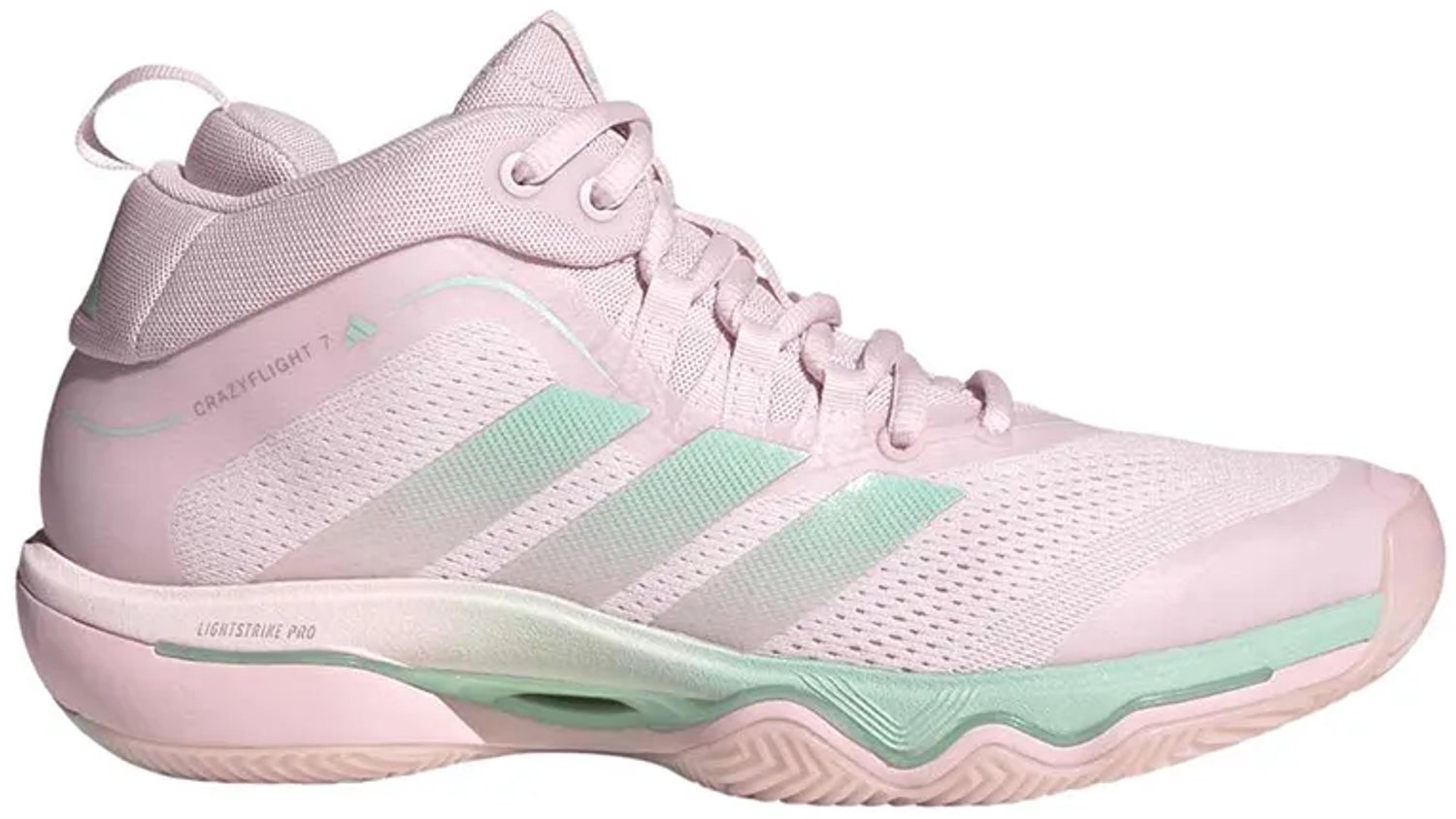 Adidas Crazyflight 7 Mid Indoor Sportschoenen Voor Dames 2/3 Vrouw Roze