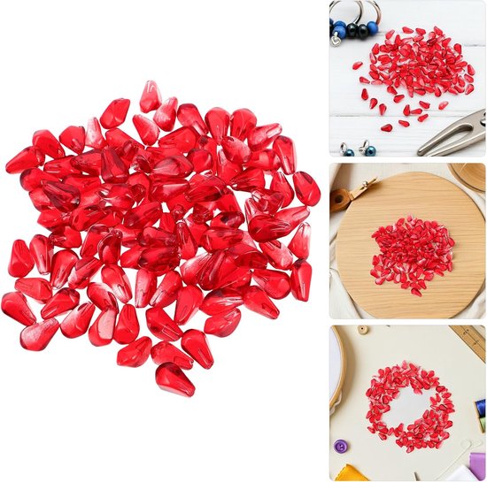 200 Stuks Kunstmatige Granaatappelzaad Decoratie Realistisch Nepfruit Lifelike Fruitsimulatie voor Halloween Kerst Keuken Woonkamer Display — afbeelding 5