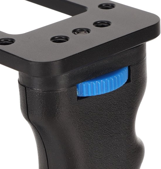 lyrlody Cameravideokooi, Aluminiumlegering Dubbele 15mm Stangen voor DSLR — afbeelding 3