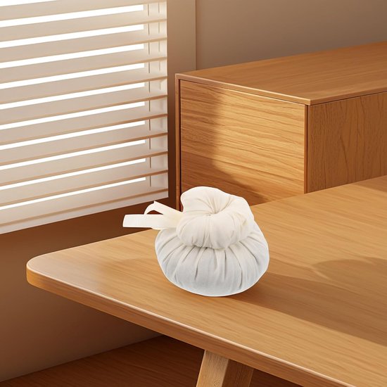4 Stuks Alsem Massagehamerpakket Massage-Ontspanningsmassage Hoofdmassage Kompresbal Moxa-Spiermassage Kruidenmassageballen Spierontspanningsballen Massagestokjes — afbeelding 4