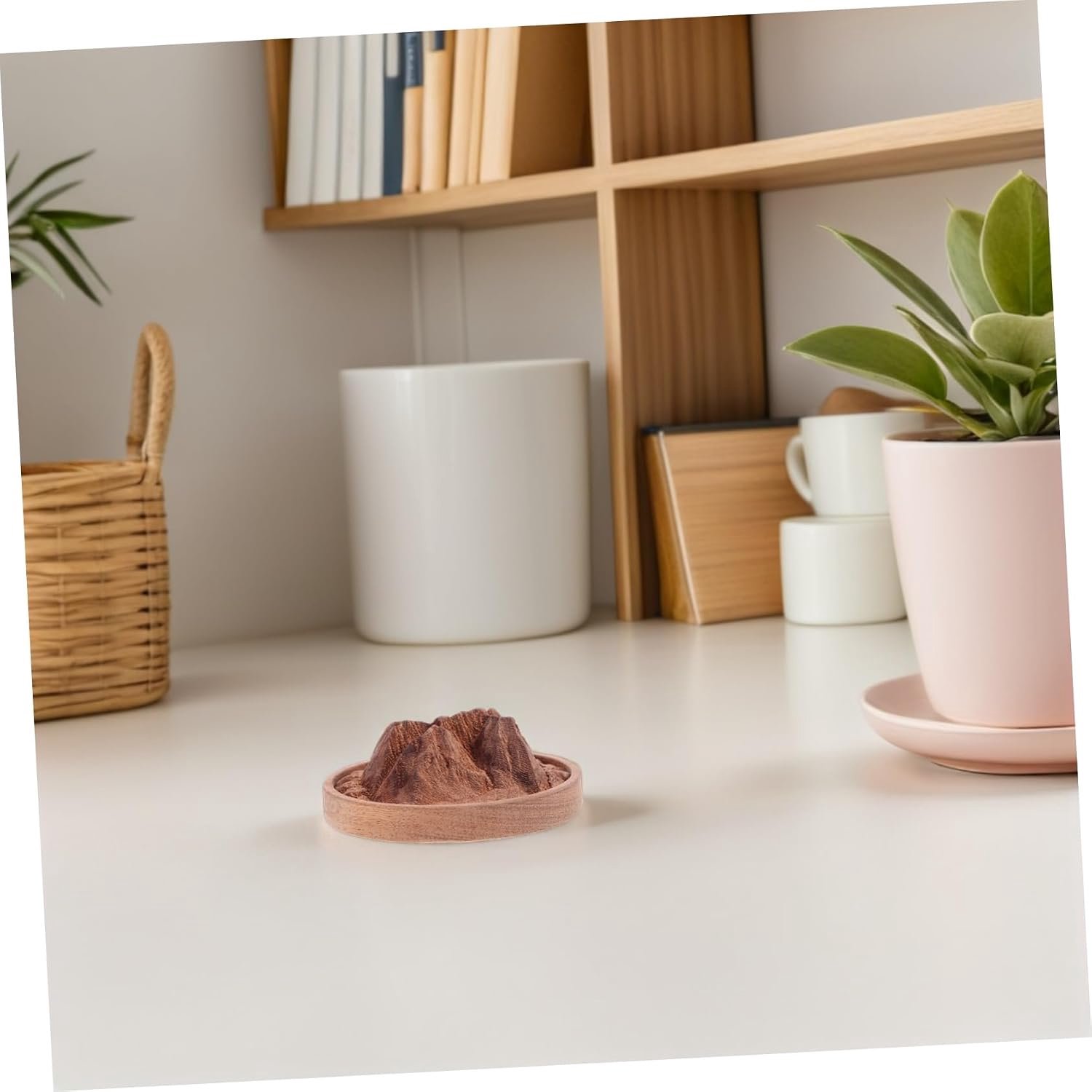 Mini Mountain Aromatherapie Diffuser voor Thuisdecoratie Compacte Essentiële Diffuser voor Woonkamer Slaapkamer Kantoorruimte
