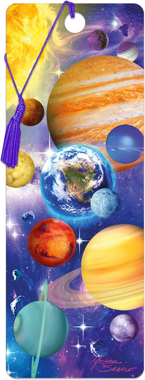 3D LiveLife Bookmark - Space odyssey by Deluxebase. A Space bookmark with lenticular 3D illustrations licensed by - ShopVlot