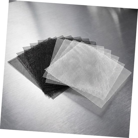 40 Stuks Ademend Masker Oog Mesh Stof Elastisch Comfortabel Meshgaas voor Cosplay Fursuit Maskers Handwerk Geschikt voor Halloween Furry Kostuums — afbeelding 3