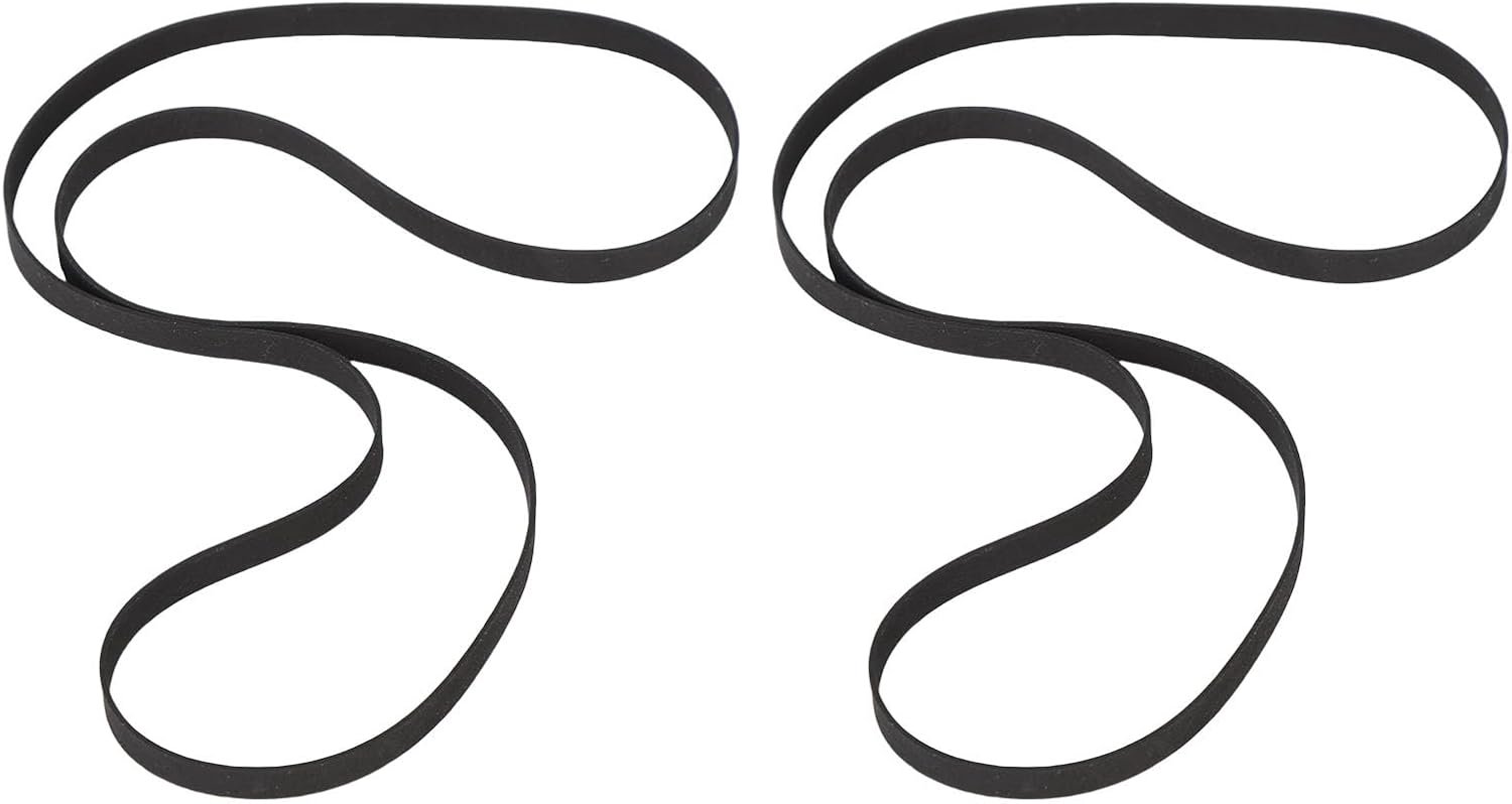 Chrees 145 Mm Duurzame Draaitafelriemset voor Retro Platenspeler, Soepele Rotatie voor Alle Riemaangedreven Fonografen, Vervanging voor LoopTone/Crosley, 2 Stuks