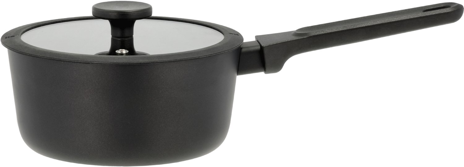 Funktion Steelpan Dia 18 x 36 x 18 x 11,3 cm 1,8 liter Zwart