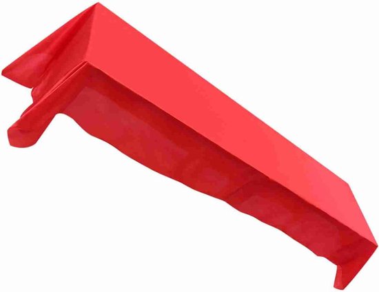 Lyrlody Tafelkleed 145 X 320 Cm Vlek- en Kreukbestendig Polyester (rood) — afbeelding 5