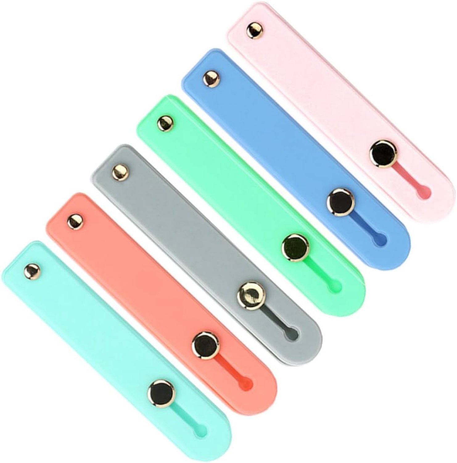 jojofuny 6 Stuks 1 Set ringhouder voor mobiele telefoon telefoonhouders met vingerriem nieuwe telefoonhouders praktische telefoon ring beugel handige telefoonrekken telefoon rekken p.p